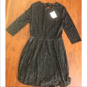 VICTORIA’S SECRET Black Lace Cutout Dress NWT